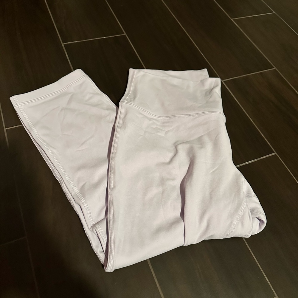 lululemon athletica Pink Peony Align High Rise Crop Athletic Capris